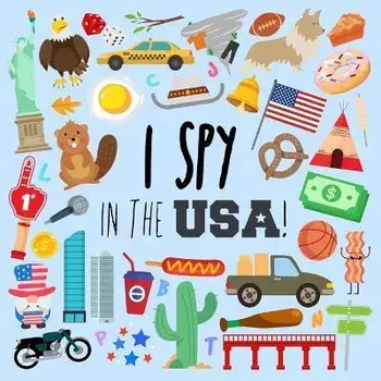I Spy - In The USA!: A Fun Guessing Game for 3-5 Year Olds, Paperback/Webber Books