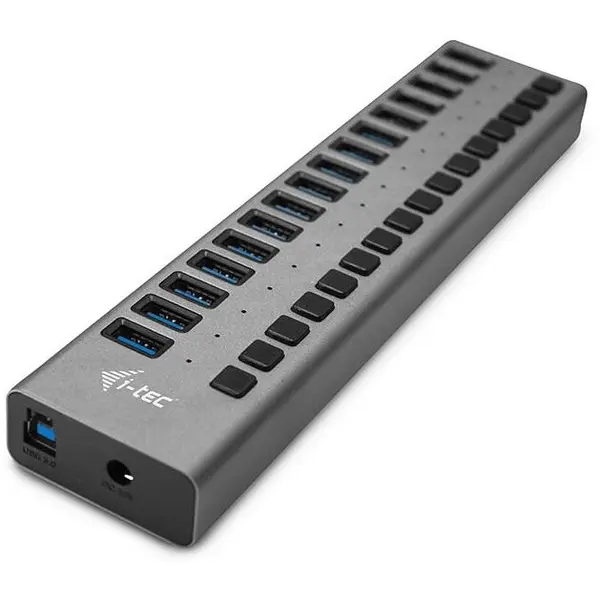 I-TEC I-tec HUB USB 3.0, 16 port + Power Adapter 90W 16x