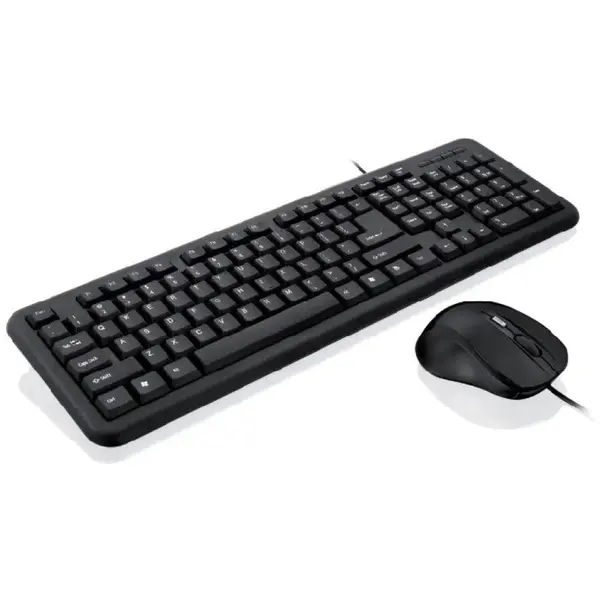 IBOX Kit tastatura si mouse iBox IKMOC2005070U, Office kit 2, Negru