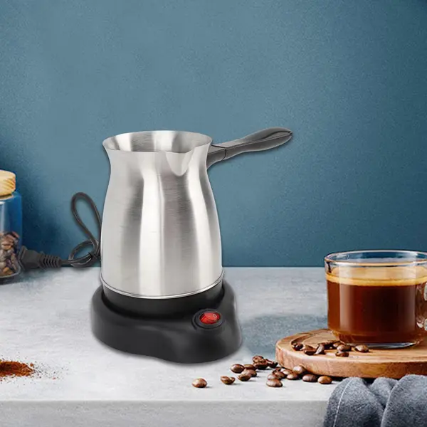 Ibric electric cu baza, filtru de cafea, 500 ml