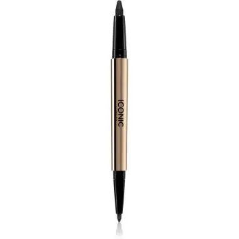 ICONIC London Smokey Eye Duo Kajal creion dermatograf cu doua capete