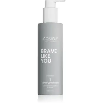 ICONIQUE Professional BRAVE LIKE YOU Energising Shampoo sampon energizant pentru barbati