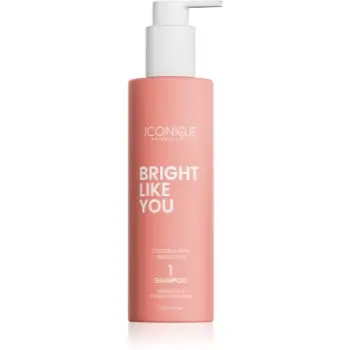 ICONIQUE Professional BRIGHT LIKE YOU Colour & Shine Protection Shampoo șampon regenerator pentru păr vopsit