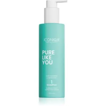 ICONIQUE Professional PURE LIKE YOU Deep Cleansing & Refreshing Shampoo curatarea profunda a scalpului pentru un scalp seboreic