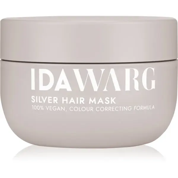 IDA WARG Beauty Silver Hair Mask masca intensiva neutralizeaza tonurile de galben 300 ml