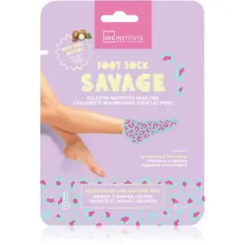 IDC Institute Foot Sock Savage masca hidratanta pentru picioare