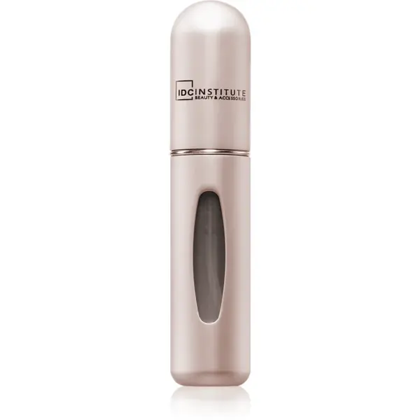IDC Institute Metallic Pink sticluță reîncărcabilă cu atomizor 5 ml