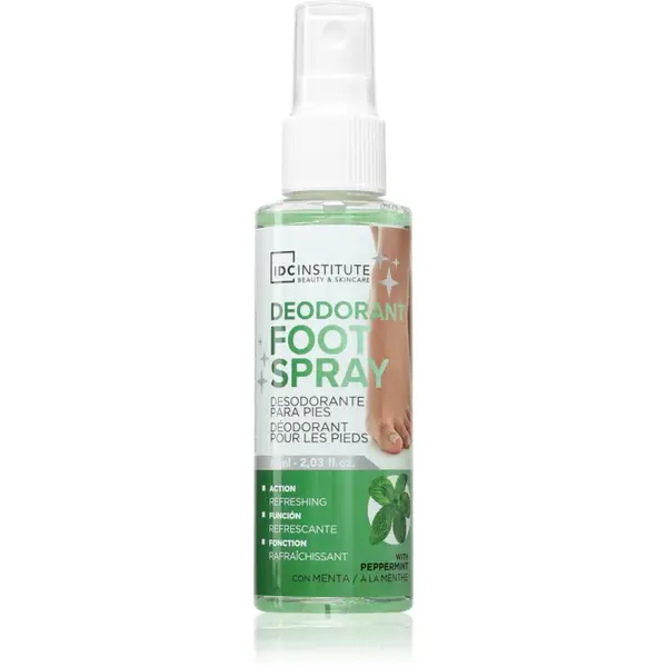 IDC Institute Peppermint Scent deodorant pentru picioare 60 ml