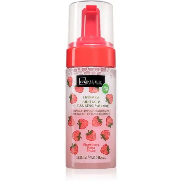 IDC Institute Strawberry spuma de curatat faciale 120 ml