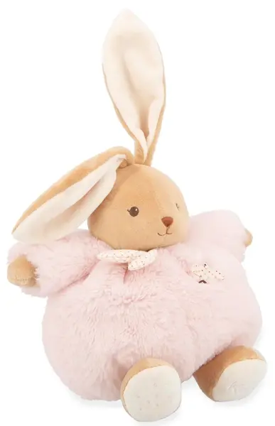 Iepuraș de pluș Kaloo - Chubby Rabbit, roz, 25 cm
