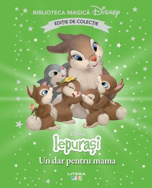 Iepurasi. Un dar pentru mama. Disney. Biblioteca magica. Editie de colectie