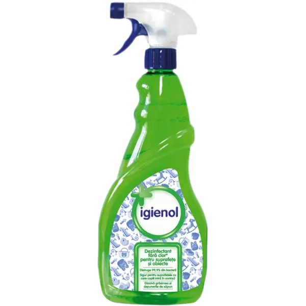 Igienol Dezinfectant suprafete, 750 ml, Mar Verde