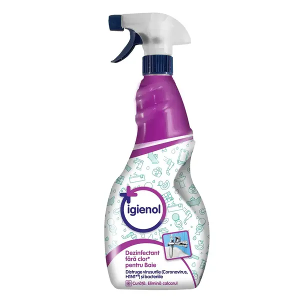 Igienol Solutie de curatat baia, 750 ml, Antibacterian