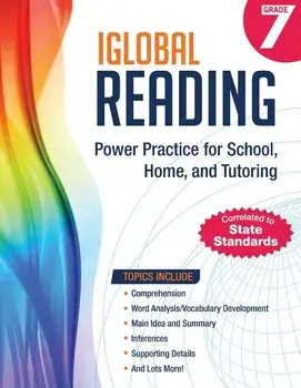 iGlobal Reading, Grade 7: Power Practice for School, Home, and Tutoring, Paperback/Iglobal Educational Services