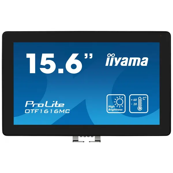 IIYAMA Afisaj Semne Panou informare digital de perete iiyama OTF1616MC-B1 (15.6) LCD 1100 cd/m² Full HD Negru Ecran tactil