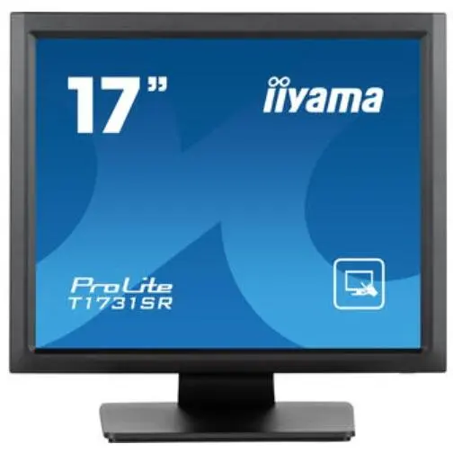 IIYAMA Monitor TN LED iiyama ProLite 17 T1731SR-B1S, 1280 x 1024, VGA, HDMI, DisplayPort, Boxe, Touchscreen, Negru