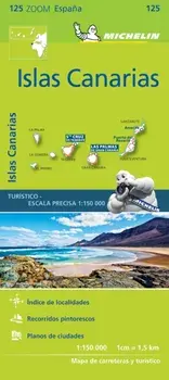 Iles Canaries - Zoom Map 125. Map, Sheet Map/***