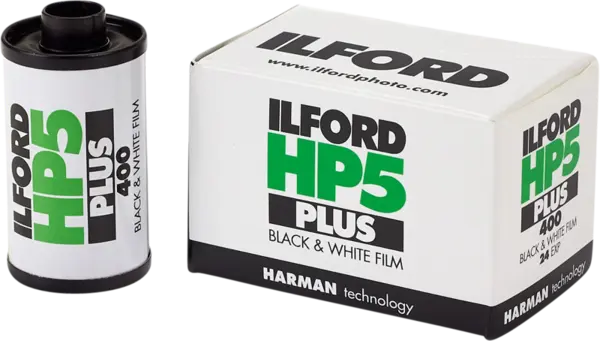Ilford HP5 Plus 135-36 film, Film foto alb negru