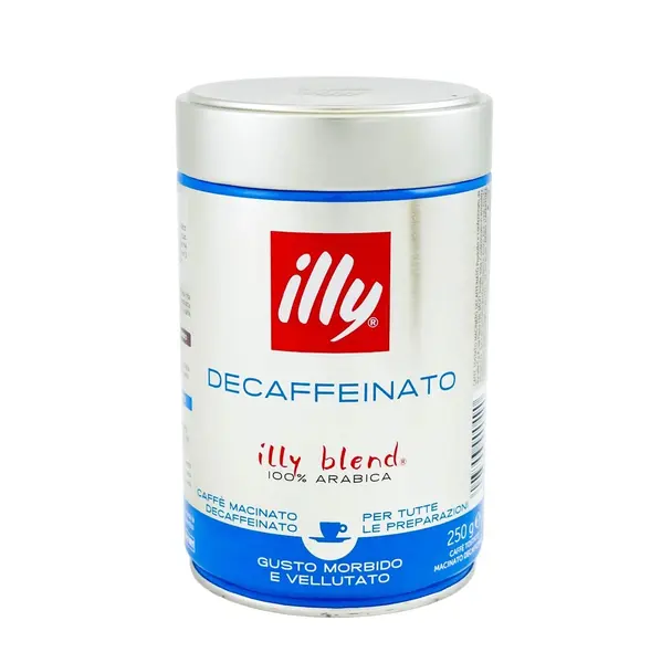 Illy Decaffeinato cafea macinata 250g