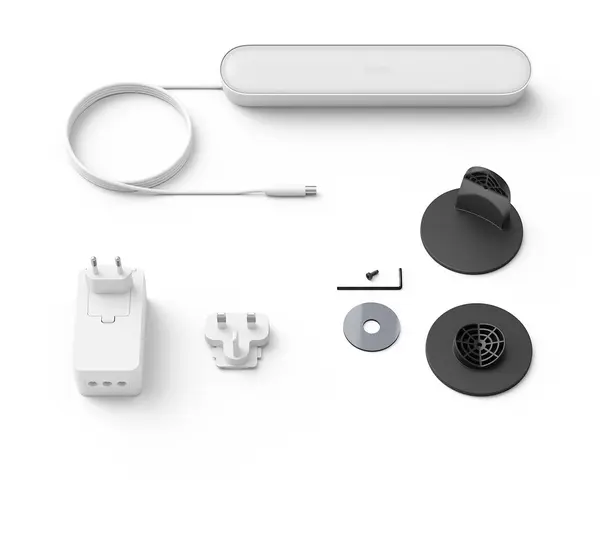 Iluminare ambientală inteligentă Philips - Hue Play, cu adaptor, RGB, alb