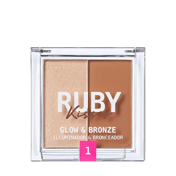 Iluminator si bronzar glow & bronze 1 9.90 gr