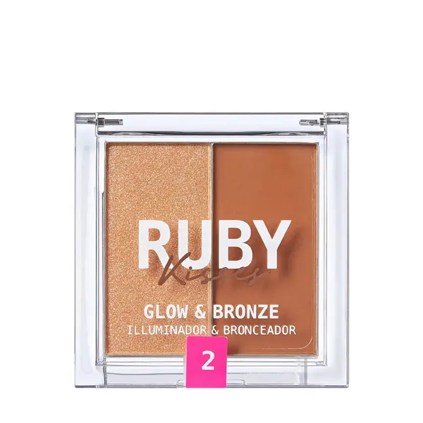 Iluminator si bronzar glow & bronze 2 9.90 gr