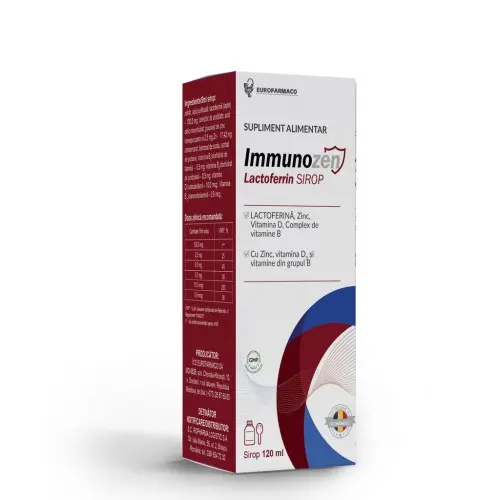 Immunozen lactoferrin sirop x 120ml Zephyr Labs