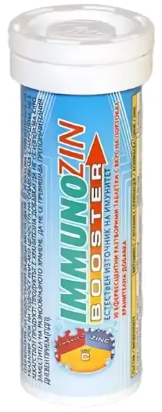 Immunozin Booster, 10 comprimate efervescente, BioShield