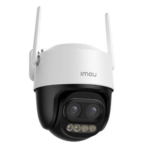 Imou Cruiser Z 5MP, Wi-Fi 6, 12x Zoom Hibrid, Iluminare duala, Functii AI, MicroSD, Audio, Alarma, IP66, IPC-S7DP-5M0WEZ