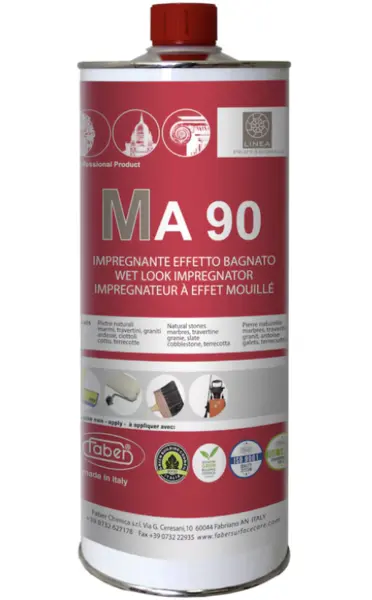 Impermeabilizant cu Finisaj Satinat MA 90 pentru Piatra Naturala, Marmura, Calcar si Gresie, 5L