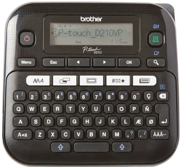 Imprimantă de etichete Brother - P-touch PTD210VP, negru
