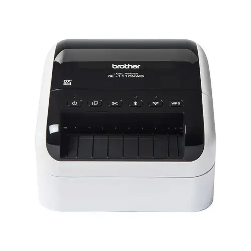 Imprimanta de etichete Brother QL-1110NWBC, Monocrom, Termica, Wi-Fi, Ethernet, Bluetooth