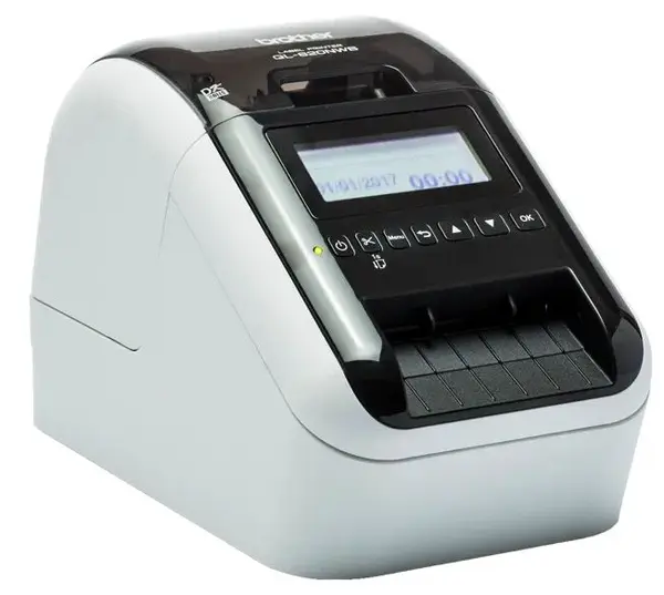 Imprimantă de etichete Brother - QL-820NWBc, alb/negru