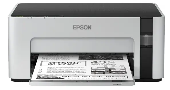 Imprimantă Epson - EcoTank M1100, jet de cerneală, gri
