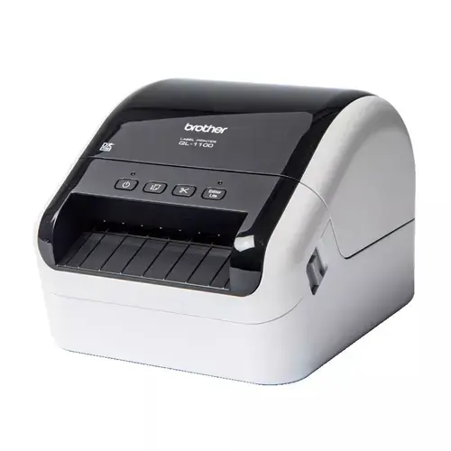 Imprimanta etichete Brother QL-1100c, 300 dpi, USB (Alb/Negru)