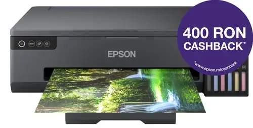 Imprimanta Foto Epson L18050, InkJet CISS, A3+, Retea, Wireless (Negru)