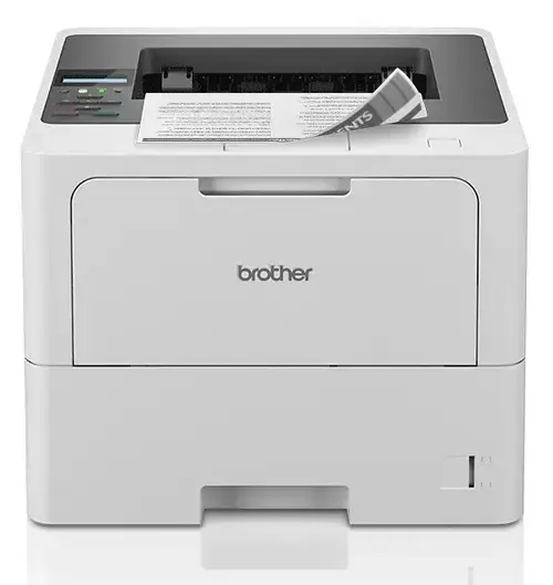Imprimanta Laser Brother HL-L6210DW, A4, Monocrom, 50 ppm, USB, Retea Wireless (Alb)