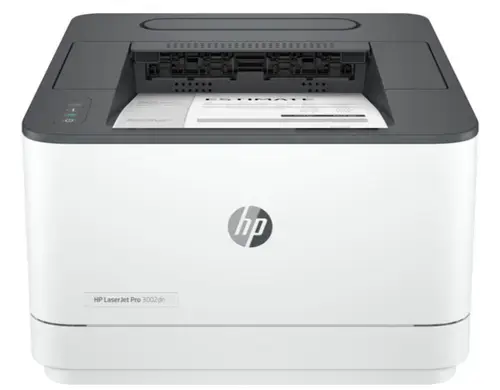 Imprimanta Monocrom HP Laserjet Pro 3002dn, A4, Duplex, Retea (Alb)