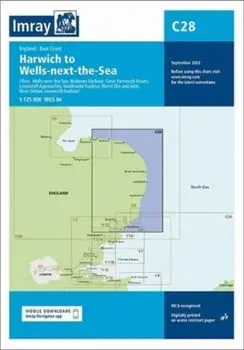 Imray Chart C28. Harwich to Wells-next-the-sea, New ed, Sheet Map/***