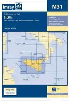 Imray Chart M31. Sicily, Paperback/***