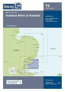 Imray Chart Y6. Suffolk and Essex Coasts, New ed, Paperback/Imray