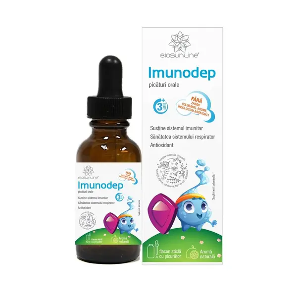 Imunodep picaturi orale BioSunLine, Helcor | 30 ml