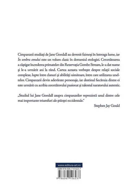 In umbra omului | Jane Goodall