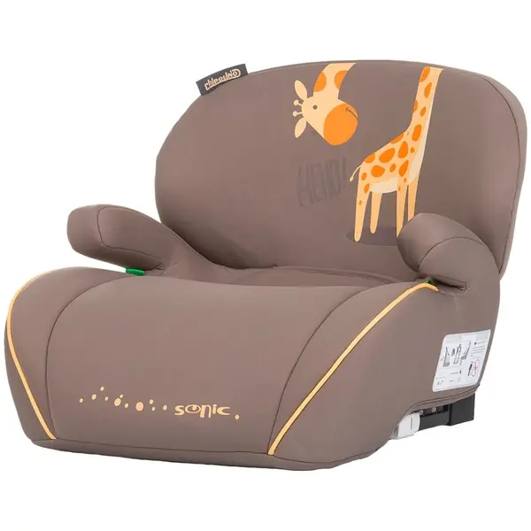 Inaltator Auto Chipolino Sonic, i-Size 125-150cm, testat ADAC, maro KID065102, la doar 267,00 lei