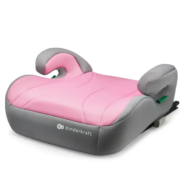 Inaltator Auto Kinderkraft Boost, I-Size 135-150 cm, roz KID924837, la doar 286,00 lei