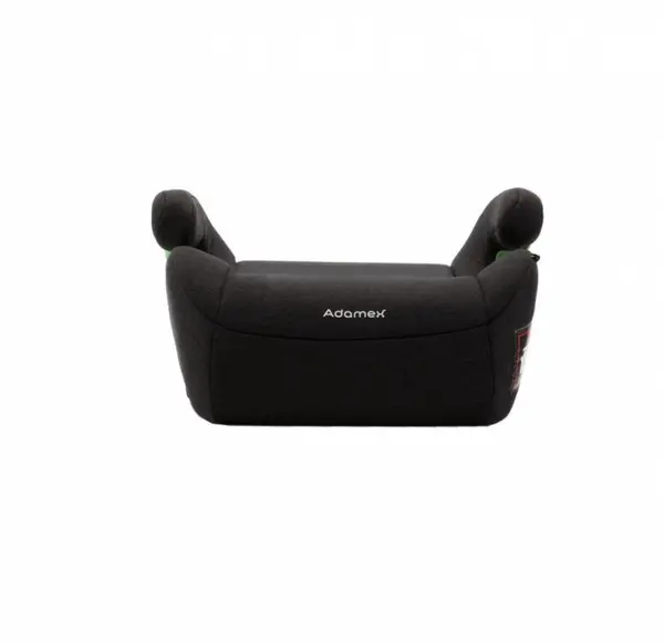 Inaltator auto pentru copii, Adamex Bass, omologat R129 i-Size, cu bare isofix reglabile si spuma moale, 125-150 cm sau 22-36 kg, Graphite