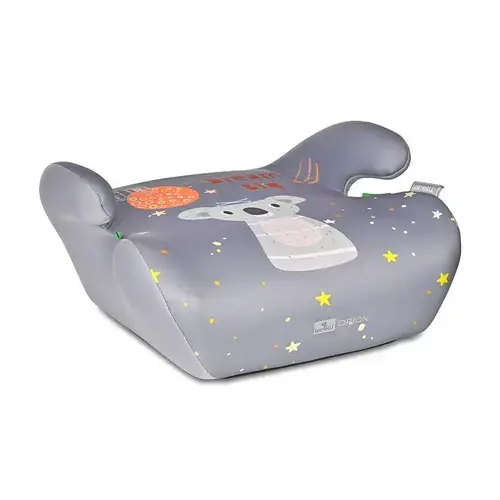 Inaltator auto pentru copii Lorelli Orion, 125-150 cm, 6-12 ani, Gri