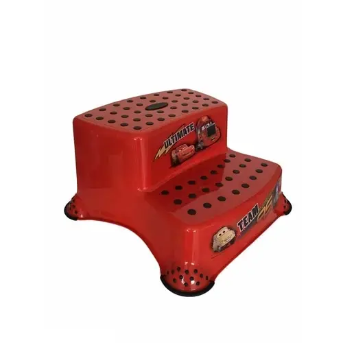 Inaltator dublu pentru baie Lorelli Antiderapant Disney Cars Red, Colectia 2021