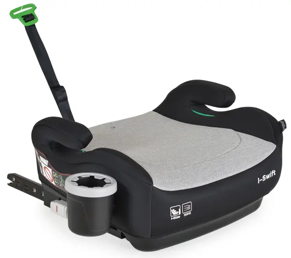 Inaltator scaun auto Cangaroo - I-Swift, i-Size, с IsoFix, 125-150 cm, gri