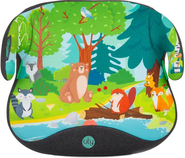 Inaltator scaun auto Chipolino - Uty, i-Size, 125-150 cm, Forest